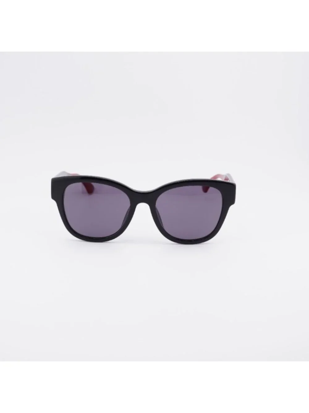 Gucci GG1866SK 004 Sunglasses Black/Blue Square Frame, Violet Lenses
